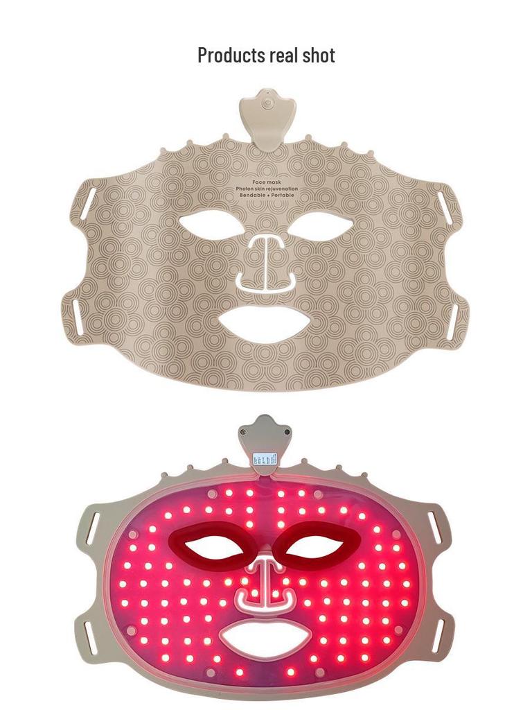 Семицветная светодиодная фотонная маска для омоложения лица - для домашнего использования