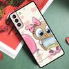 Милый мультяшный чехол-сова для телефона Samsung Galaxy S25 S24 Ultra S9 S10 S20 S21 FE S22 Plus S23 Ultra Задняя крышка