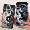 Soft Clear Silicone Casing For Itel Vision 3 Turbo Phone Case Vision 2S Cover Cartoon Cat Dragon Flower Butterfly Pattern Coque