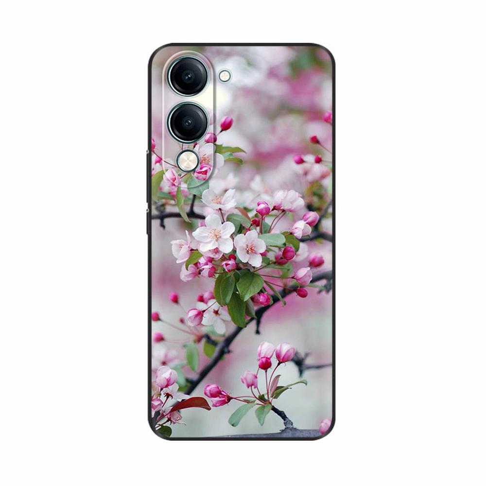 Силиконовый чехол для телефона Vivo Y19 5G Чехол 2025 Мягкий ТПУ чехол для телефона Vivo Y19 5G Чехол 6.74'' Ударопрочный Fundas Shell Bag Coque