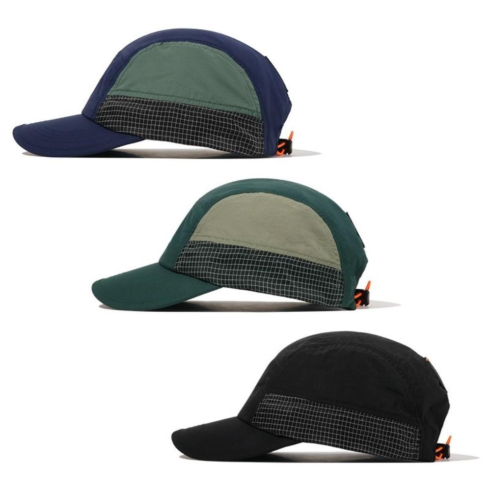 Quick-drying Flat Brim Hat Packable Cycling Sun Hat Casual Baseball Cap