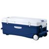 SHIMANO Cooler Box 45L Spaza Whale Light with Casters for Fishing Deep Navy 450LC-045L