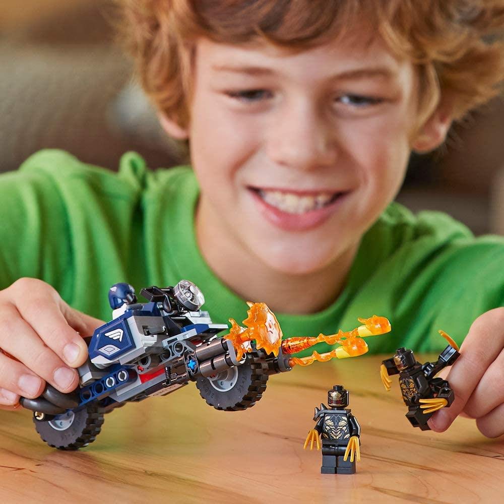 LEGO Супергерои Капитан Америка: Атака Всадника 76123 Конструктор для Мальчиков