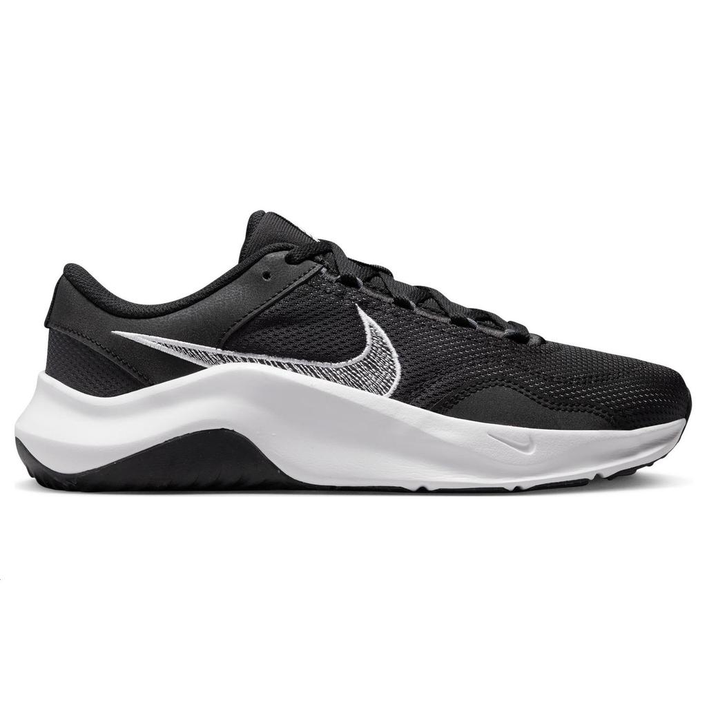 Nike Legend Essential 3 Next Nature Черно-белые женские кроссовки Железно-серые DM1119-001