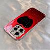 Красная Роса Графический Посеребренный Чехол Для Телефона Для iPhone 17Air 17 16 15 14 13 12 11 Pro Max Plus 16E XR 7 8 X Xs Стеклянная Крышка