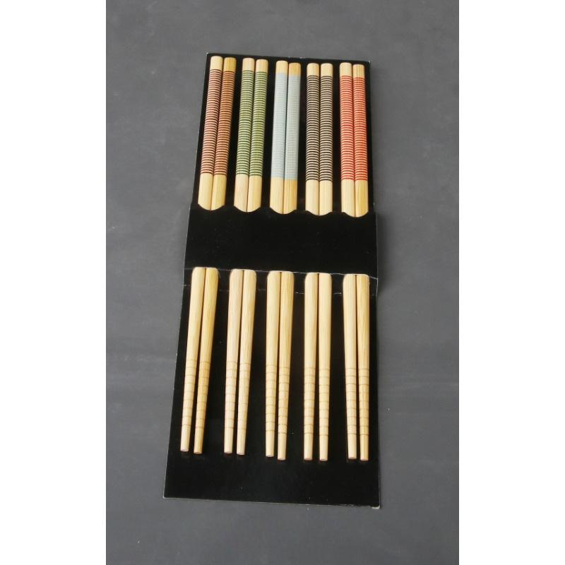 5 пар многоразовых палочек для суши, нескользящие палочки для еды, китайские палочки для еды, столовая посуда, подарочные кухонные принадлежности