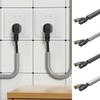 1m Long Cable Management Cover Wall Cord Concealer PVC Trunking Wire Line Hider for Home Office Easy Installation