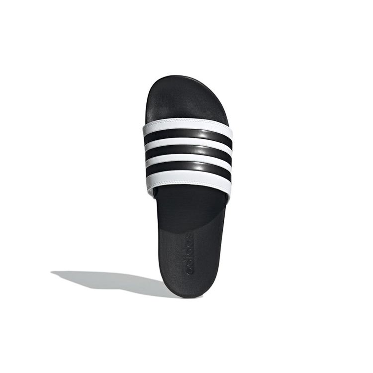 Adidas Кроссовки унисекс Adilette Comfort Slide White Black Cloud-White Core-Black GZ5893
