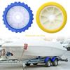 U75F Replacement Ribbed Wobble Roller Marine Loader Trailer Boat Hardware Accessories Heavy Duty Boat Roller Quick Release