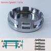 40pcs Car Wheel Center Hub Caps Emblem for Mitsubishi Ralliart Lancer ASX Colt Pajero Outlander Eclipse Delica Accessories