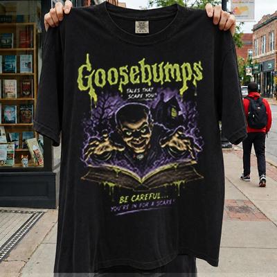 Goosebumps Vintage Horror Graphic T-Shirt