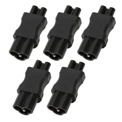 5 шт. Адаптер питания IEC320 C6 на IEC320 C5 Шнур питания для компьютера Разъем-вилка Розетка для шасси PDU Ноутбука ИБП