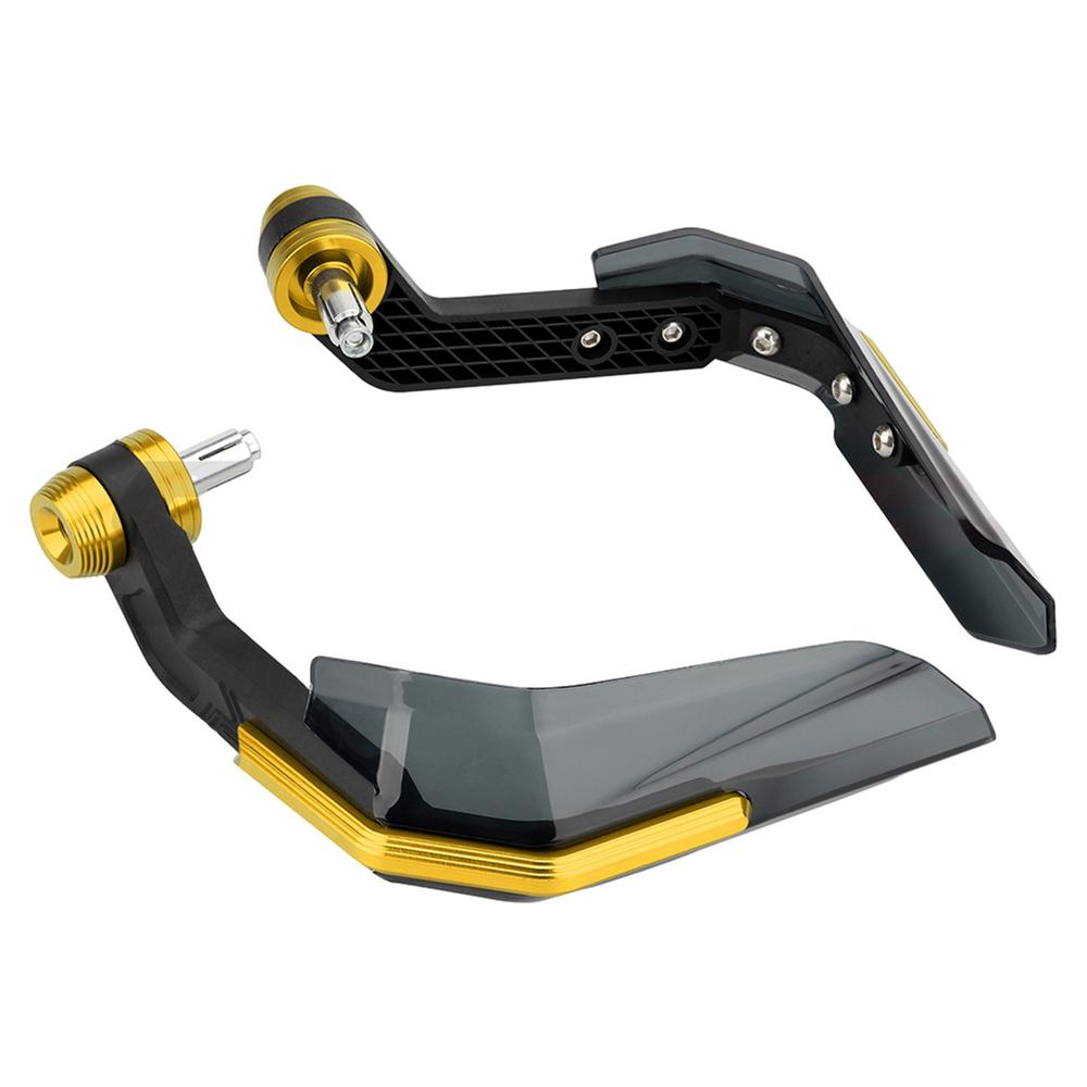 Motorcycle Hand Grip Covers Universal Motorcycle Handguards Aluminum Alloy Hand Guards Brush Bar Wind Protective for Motorbike