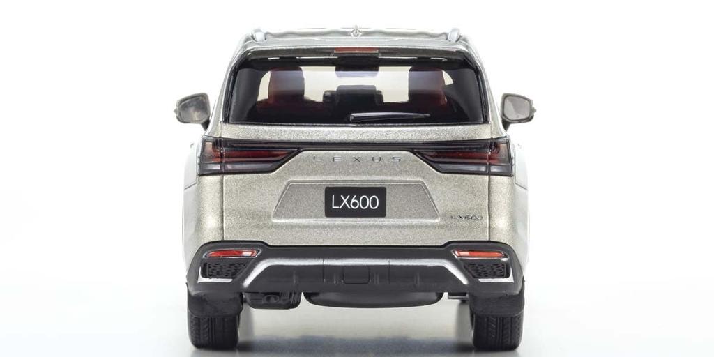 Kyosyo Original Lexus LX 600 F SPORT Titanium Только автомобиль Завершенный продукт 1/43 (Соник Ф/Экспорт LHD)