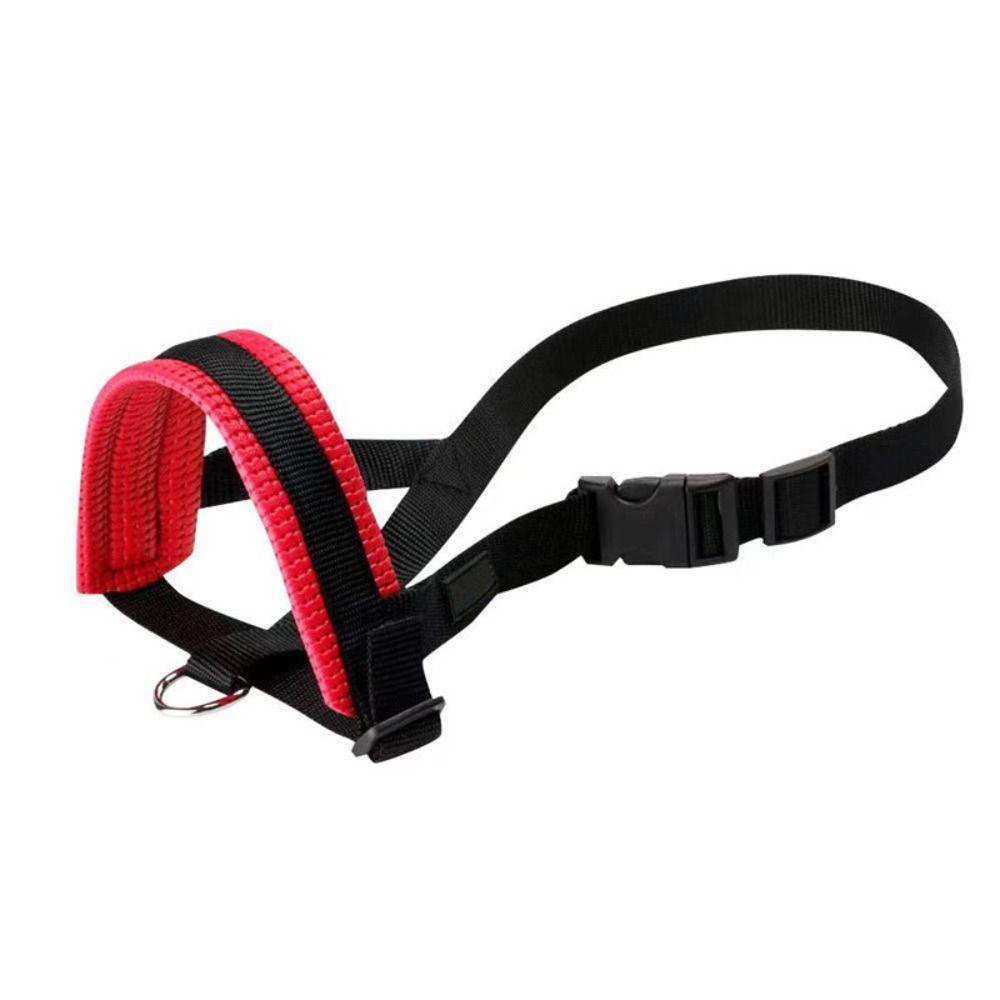 Safe Soft Anti Barking Adjustable Gentle for Small Large Dogs Collar Muzzle Dog Muzzle Halter Leash Pet Mouth Mask