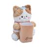 Автомобильная мусорка с салфетницей Милый дизайн в виде медведя Плюшевая кукла Водонепроницаемое внутреннее ведро Органайзер для подлокотника автомобиля Подходит для большинства центральных консолей