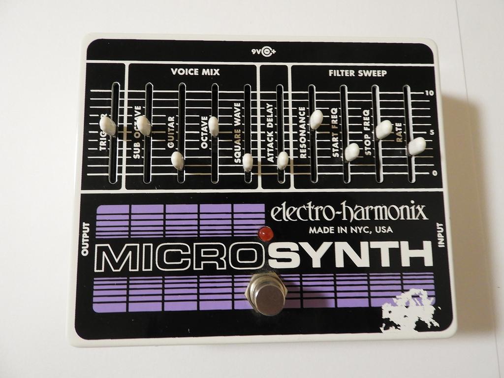 Micro Synth Micro Synthesizer Sound Effects Pedal ELECTRO-HARMONIX Used