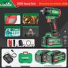 NICE High Power Rechargeable Impact Wrench - Official High Torque Electric Air Gun