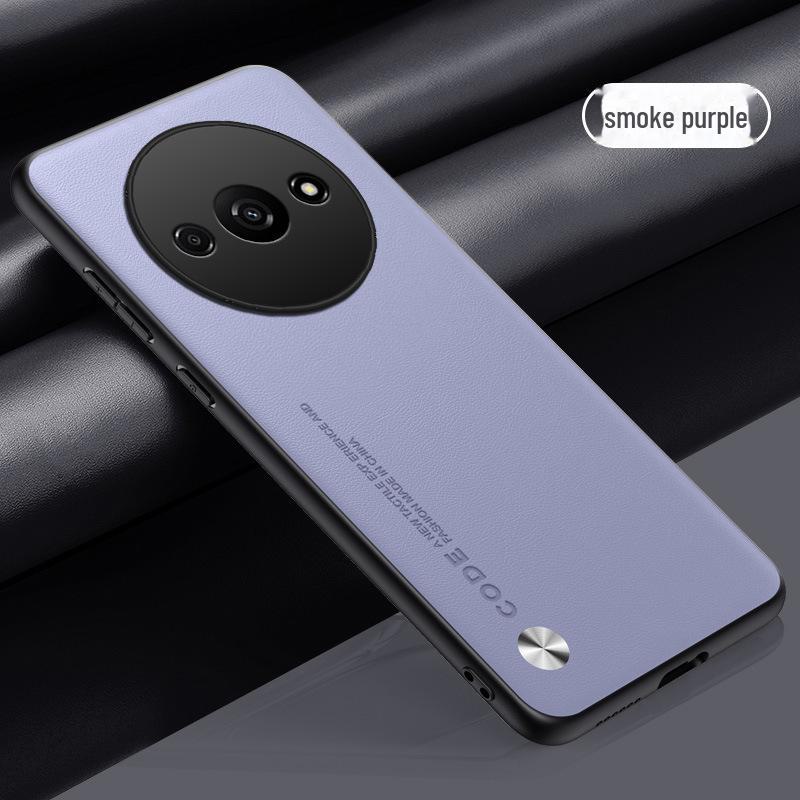 Кожаный чехол для телефона Redmi A3 4G и защитный кевларовый чехол для объектива Redmi 13C 5G