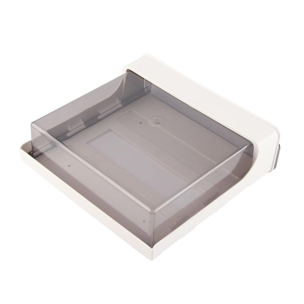 Under Desk Storage Box Large Capacity Plastic Adhesive Concealed Shelf Drawer Organizer for Phones