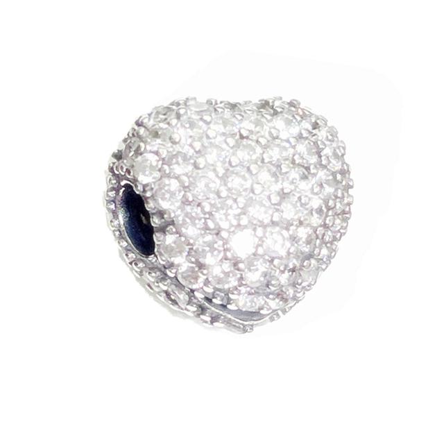 Band Of Hearts & Pav éStarfish Зажим в виде ракушки, подвеска из стерлингового серебра 925 пробы, подходит для оригинального модного браслета, ювелирные изделия своими руками, подарок