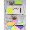 (8 Pads) Lined Sticky Notes 4x6 in Post, 8 Colors Self Sticky Notes Pad Its, Bright Post Stickies Colorful Big Rectangular Sticky Notes for Office,