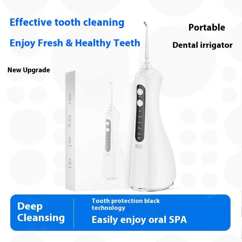 Portable Oral Irrigator for Deep Teeth Cleaning, Home and Travel Use