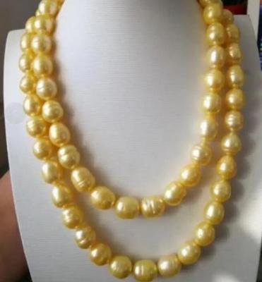 Ожерелье из натурального жемчуга Южного моря диаметром 8–9 мм, 18–19 дюймов