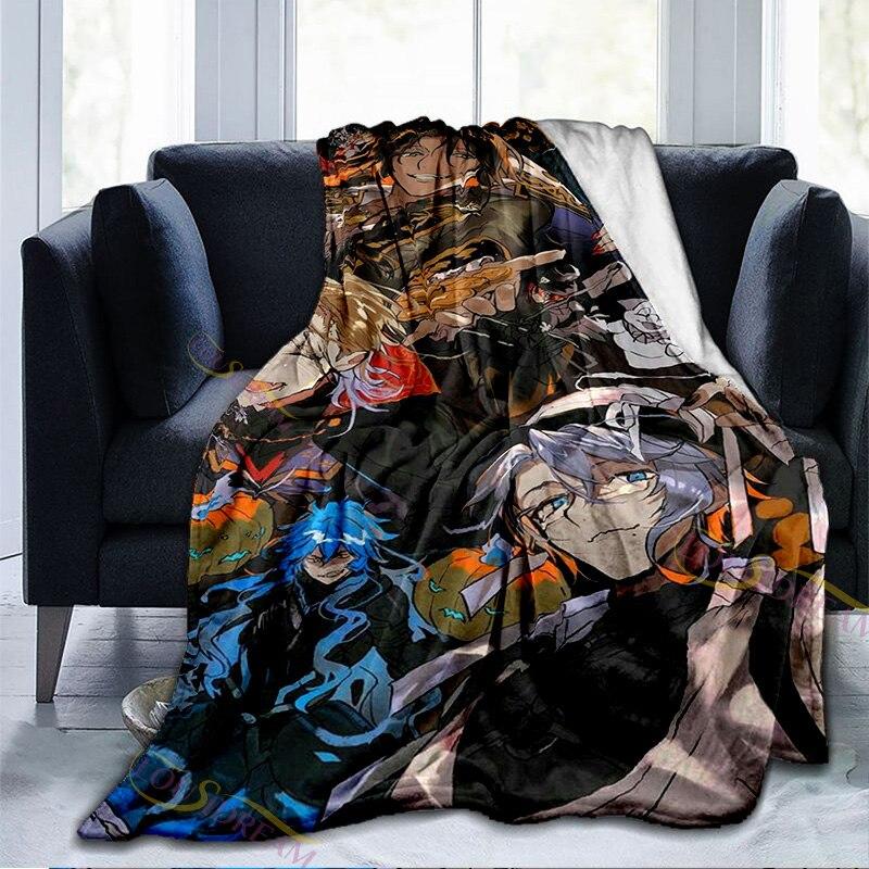 Одеяло из мультфильма «Страна чудес» NRC, школьная серия приключенческих игр, фланелевое одеяло для дивана, дивана, уютное плюшевое одеяло для детей