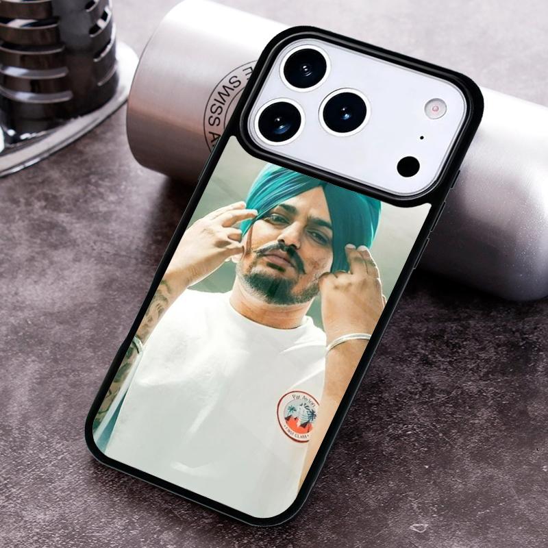 Чехол для телефона Sidhu Moosewala для iPhone 17, 16e, 15, 14, 13, 12, 11, Mini, Pro, MAX, мягкий силиконовый чехол