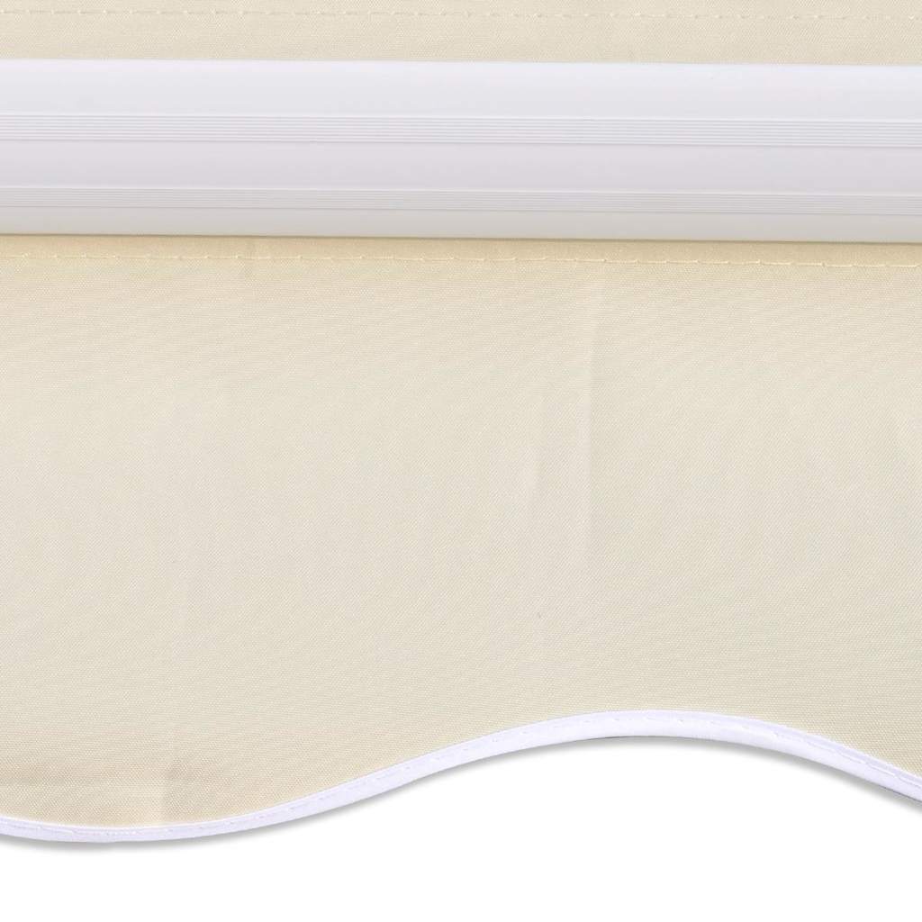 Articulated Arm Awning Manual Operation 300 cm Cream White