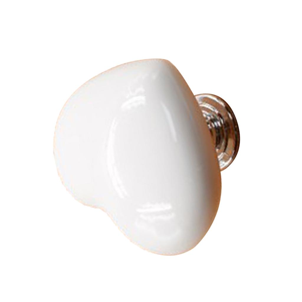 Heart Shaped Toilet Tank Button Plastic Solid Universal Toilet Button Press Replacement for