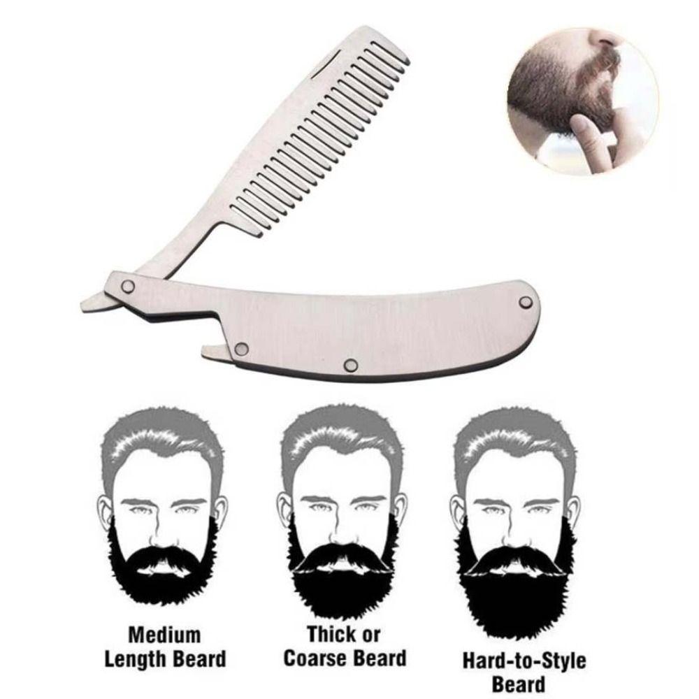 Fine and Coarse Teeth Double-sided Hairdressing Comb Hair and Beard Comb Barber Shop Salon