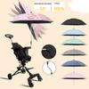 Canopy Cover UV Sun Rain Protection Pram Umbrella Sun Shade Canopy Baby Parasol Folding Umbrella