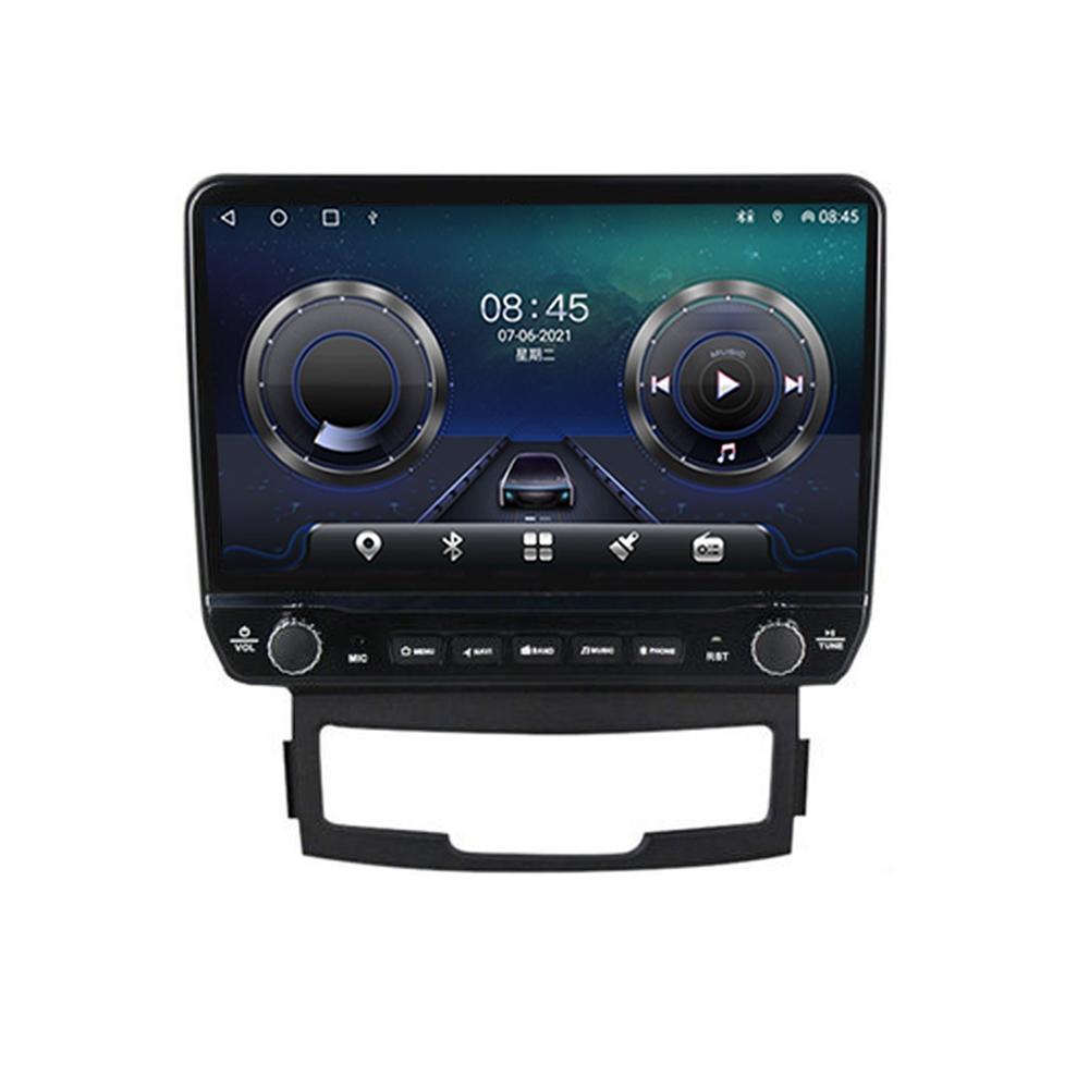 Автомобильное радио на базе Android для SsangYong Korando 3 Actyon 2 2010-2013 с кнопочной ручкой 10-дюймовый мультимедийный плеер с навигацией GPS Carplay 2 + 32 ГБ