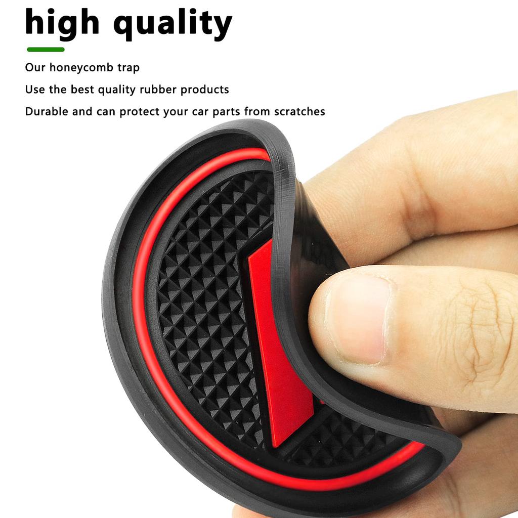 YANWEN Пылезащитные коврики-накладки для 2015-2020 Dodge Challenger, индивидуальная отделка салона, накладка на рычаг переключения передач, подстаканник