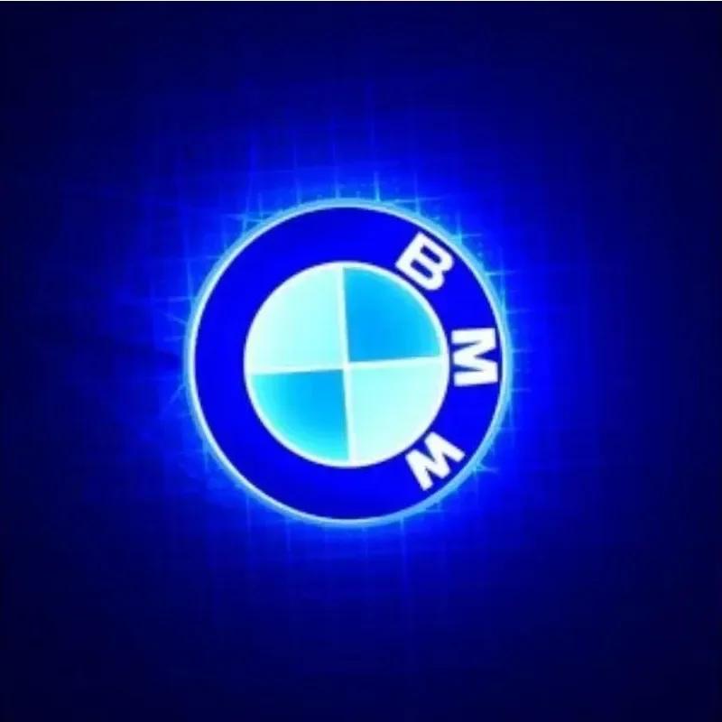 8.2CM 4D светодиодный габаритный фонарь модифицированная подсветка значка BWM передняя и задняя подходит для значков BMW 1, 3 Серии, X1, X3, X5, X7.