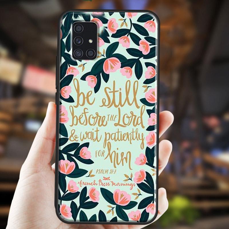Библейские Филиппийцам Иисус Христианский Стихотворение Чехлы Для Samsung A32 A52 A12 A22 A42 A72 A50 A70 A11 A51 A71 A20S A03S A21S Чехол Для Телефона