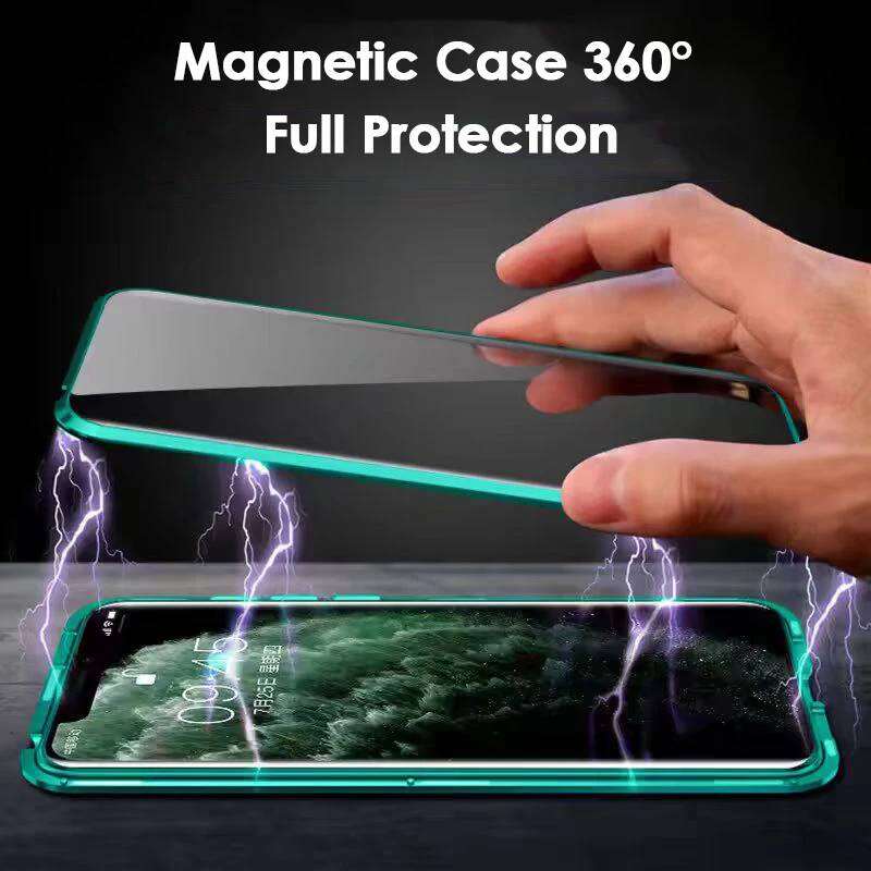 Чехол для Huawei P80 P30 P40 P70 Nova 14 13 Ultra Honor 200 100 90 80 70 Magic 8 Pro, Алюминиевый бампер с закаленным стеклом и кожаной задней панелью, Бамперы для телефона