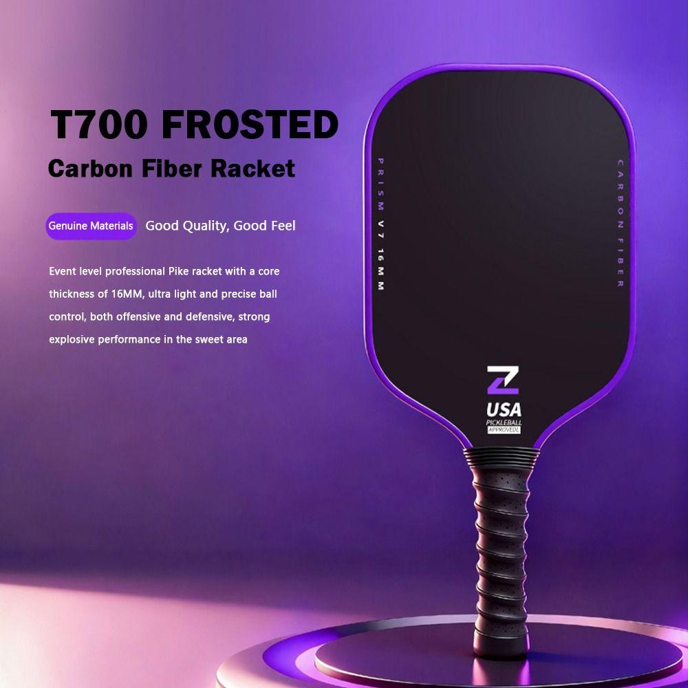 Carbon Fiber Pickleball Rackets T700 Pickle Ball Paddle Durable Pickleball Paddle
