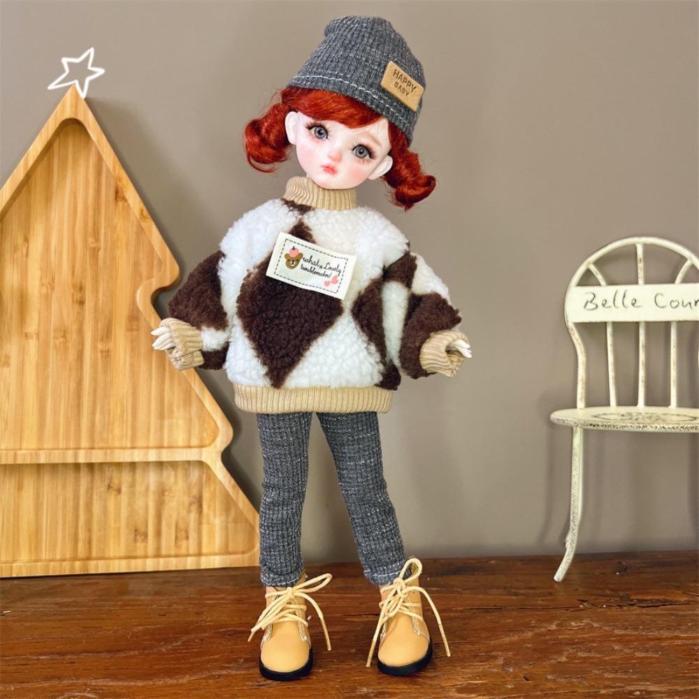 Casual Wear BJD Doll Outfit Dress Up Doll Lolita Dress Fashion 30cm Doll Clothes  Girl Gifts