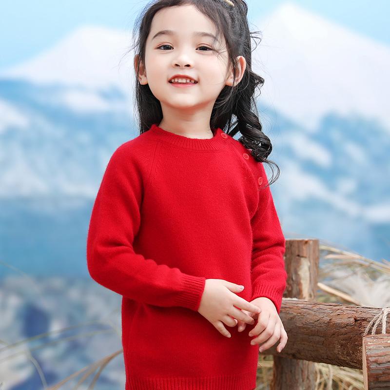 Kids Sweater 100% Merino Wool Turtleneck Children Winter Thick Wool Pullover Soft Warm Autumn Jumper Knit Top Long Sleeve