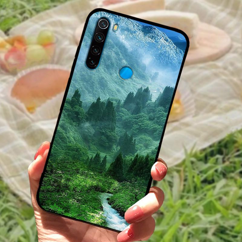 Чехол для телефона Xiaomi Redmi Note 8T Мягкий силиконовый чехол-бампер для Redmi Note 8 Pro Coque Note8 Мультяшное животное Fundas Оболочка