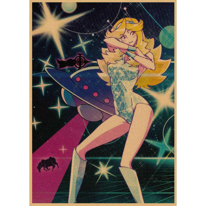 Ретро-постер аниме Space Dandy - Бесплатная доставка
