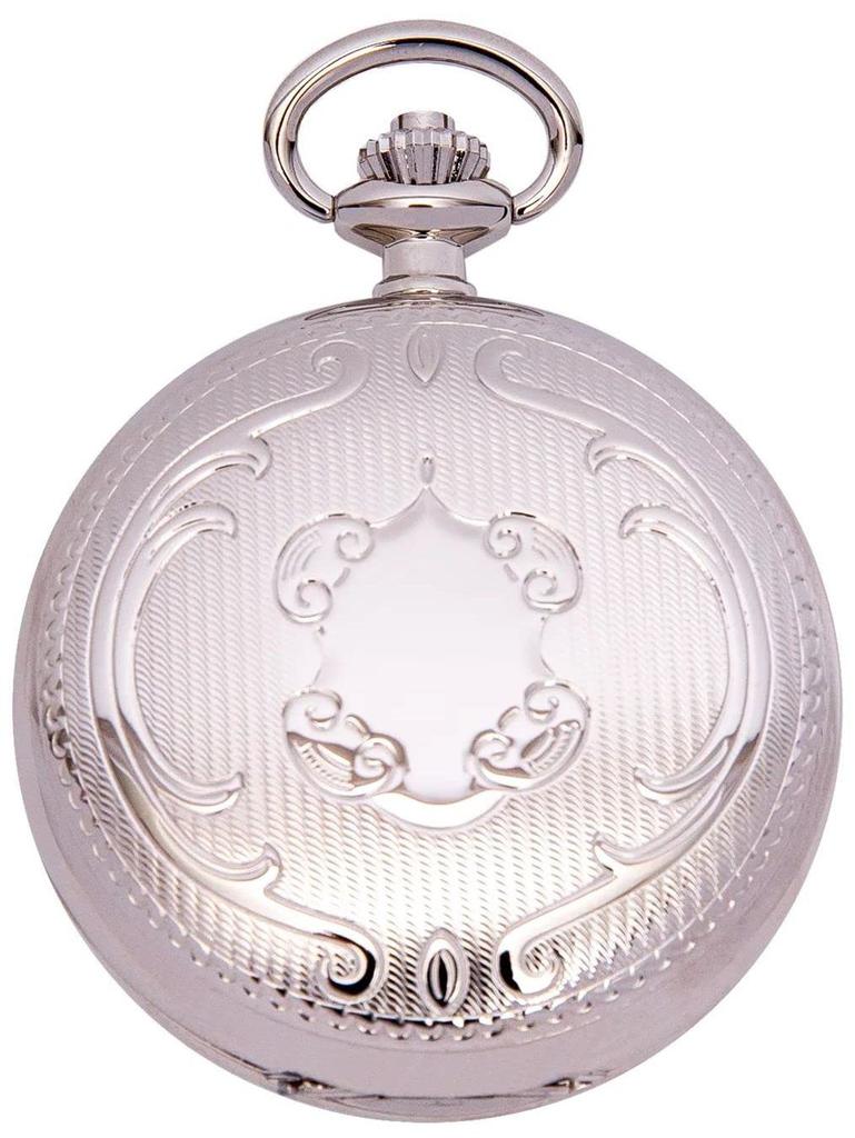 Pocket Watch Mechanical Manual Winding PW15 Silver [Raport] Men's