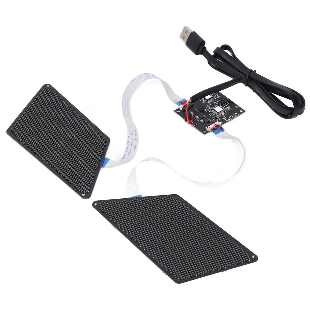 Светодиодный знак «глаз» с разрешением 48 X 96, управляемый через приложение BT, питание от USB, светодиодный знак для анимации слов и картинок