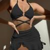 European and American Bikini Sexy Three-piece Swimsuit