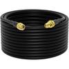 Кабель SMA RG58 15 м SMA Папа на SMA Маму leeyovk Коаксиальный ВЧ Разъем Кабель-удлинитель для антенны Кабель RG58 из чистой меди Низкие потери SMA Антенна WIFI