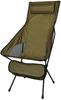 Компактный стул Blue Hour с высокой спинкой Khaki Park Lane Outdoor Chair Compact Durable Headrest Camping