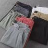 Men's Slim Straight Summer Shorts - Trendy, High-Quality Three-Quarter and Four-Quarter Casual Wear.